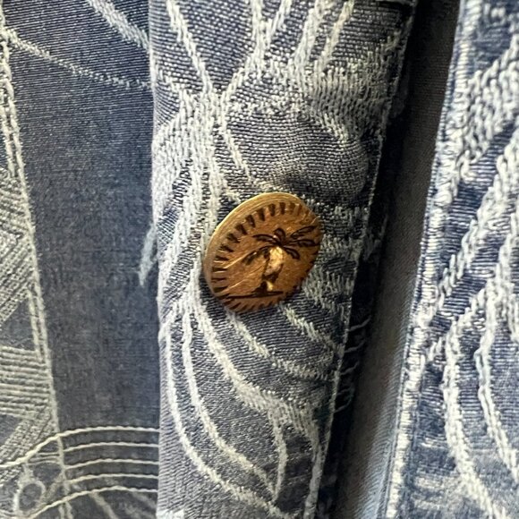 Jamaica Jaxx Button Up Casual Short Sleeve Shirt - Picture 4 of 11